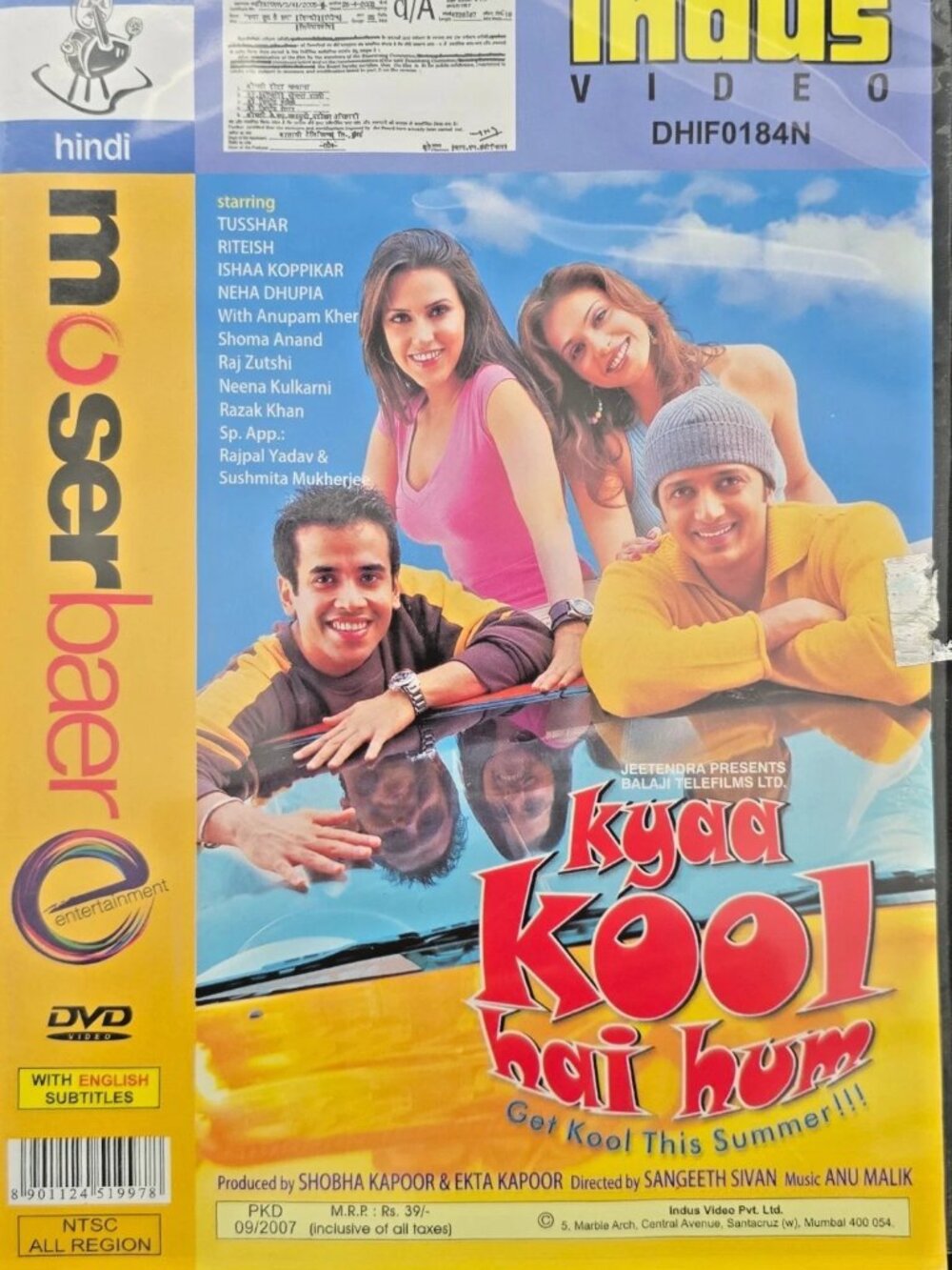 [RARE] Kyaa Kool Hai Hum (2005) Bollywood DVD | Eng Subtitles | Like New